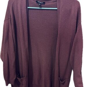 Express Women's Plum Sweater XS